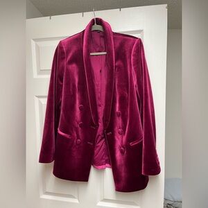 Express Velvet Blazer